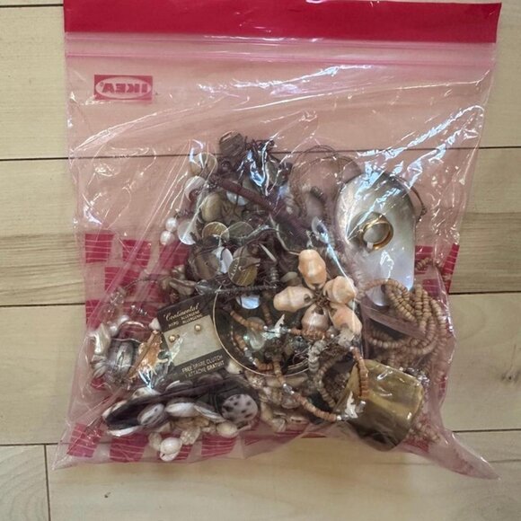 Mermaidcore Jewelry Bundle 04 – Earthy Tones, Wooden& Natural Accents - Picture 8 of 8